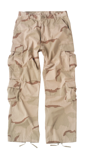 2186 TRI-COLOR DESERT CAMO VINTAGE PARATROOPER FATIGUES