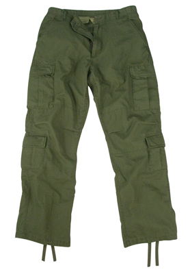 2796 RIP-STOP OLIVE DRAB VINTAGE PARATROOPER FATIGUES