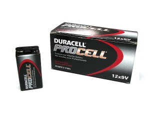 Duracell Procell 9VAJdr y12z