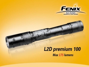 FENIX L2D Premium 100 【Black Body / Textured Reflector】