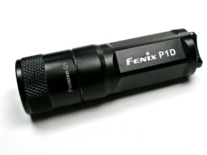 FENIX P1D CE Q5 �yBLACK BODY / Textured Reflector�z Premium (Q5) Cree 7090 XR-E ����
