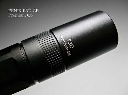 FENIX P3D CE Premium Q5 yBlack Body / Textured Reflectorz
