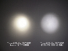 TerraLUX MiniStar2 EXTREME �yLuxeon K2 TFFC ���ځz�@TLE-5EX