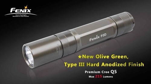 Fenix P3D Premium Q5 Olive Green
