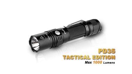 FENIX PD TAC Tactical EditionCree XP L V5 白色LED / 使用電池