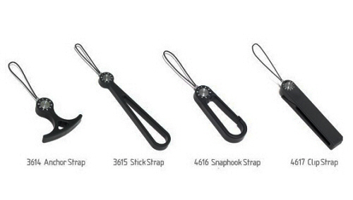 ABITAX 3614 Anchor Strap / ABITAX 3615 Stick Strap / ABITAX 4616 Snaphook Strap / ABITAX 4617 Clip Strap : Black