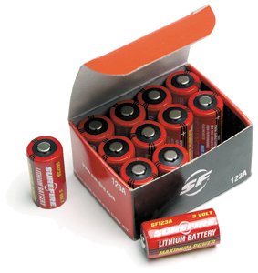 SUREFIRE オリジナルリチウムバッテリー　12個 BOX